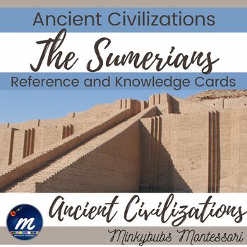 Preview of Ancient Sumerians of Mesopotamia Comprehensive Reference & Knowledge Check Cards