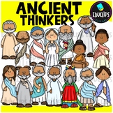 Ancient Thinkers Clip Art Set {Educlips Clipart}
