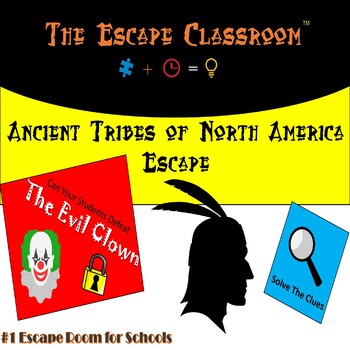 Preview of Ancient Tribes of North America Escape Room | The Escape Classroom