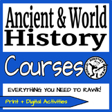 Ancient & World History Curriculum Greece Rome Egypt China