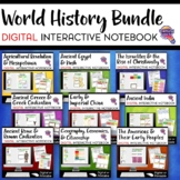 Ancient & World History DIGITAL Interactive Notebook BUNDLE 