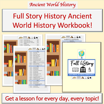 Preview of Ancient World History Full Year Workbook