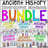 Ancient World History Interactive Notebook Graphic Organiz