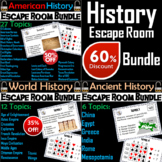 Ancient, World, and American History Escape Room Social St