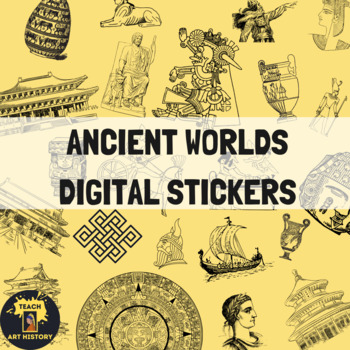 Preview of Ancient Worlds Digital Stickers Set
