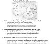 Ancient and Classical China Assessment