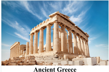 Preview of Ancient and Classical Greece Slides (full unit)