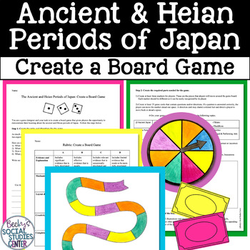 Preview of Ancient and Heian Periods of Japan Golden Age Board Game Project