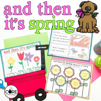 Preview of And Then It's Spring Read Aloud - Spring Activities - Reading Comprehension