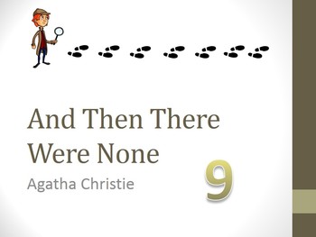 Preview of And Then There Were None Chapter Nine Teaching Resources