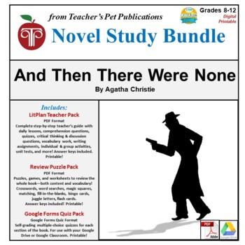 And Then There Were None Chapters 3 and 4 Comprehension Quiz