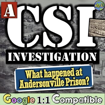Preview of Andersonville Prison Civil War CSI Inquiry What Happened in Andersonville?