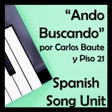 Ando Buscando Song Lyrics and Activities in Spanish - Carl