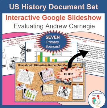 Preview of Andrew Carnegie Historical Inquiry Document Pack