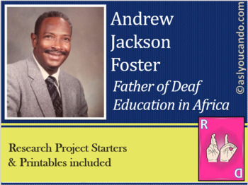 Preview of Andrew Foster Biography: Father of Deaf Education in Africa