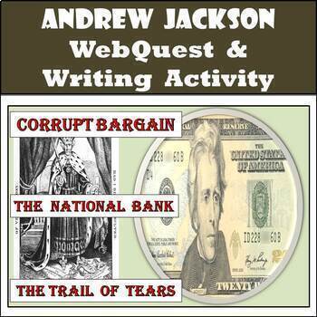 Preview of Andrew Jackson: Age of Jackson - Google Drive Distance Learning & .pdf
