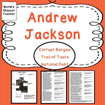 Preview of Andrew Jackson: Corrupt Bargain, Trail of Tears, National Debt