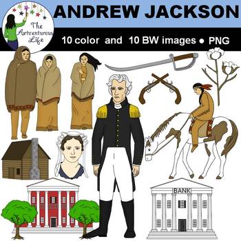 Preview of Andrew Jackson Era Clip Art