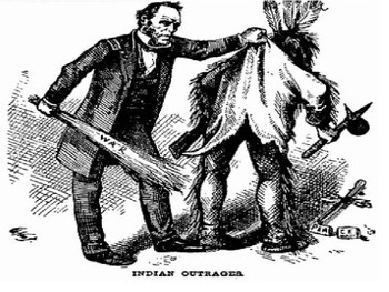 Political Cartoons Indian Removal Act