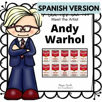 Preview of Andy Warhol Activities in Spanish - Andy Warhol Biografia- SPANISH VERSION