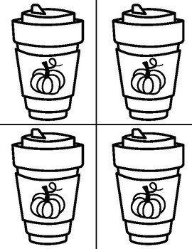 Andy Warhol Coloring Page - Template - Pumpkin Spice Latte | TPT