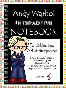 Preview of Andy Warhol - Famous Artist Biography Research Project - Interactive Notebook