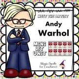 Andy Warhol Activities - Famous Artists Biography Art Unit