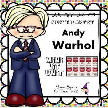 Preview of Andy Warhol Activities - Andy Warhol Biography Art Unit 