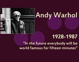 Andy Warhol Power Point (Pop Art and Repetition)