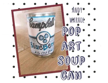 Preview of Andy Warhol Soup Can Pop Art Project