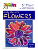 Andy Warhol's Flowers: Pop Art Lesson for Grades 3-7