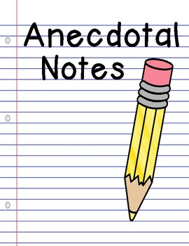 Anecdotal Records Clipart