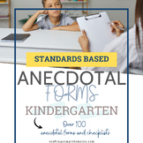 Anecdotal Notes for Kindergarten