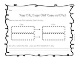 "Angel Child, Dragon Child"  Cause and Effect Worksheet