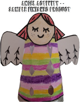 Christmas Angel Craft – Non-Toy Gifts