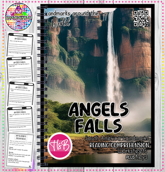 Preview of Angel Falls | Let's Visit Venezuela! | Landmarks Around World Reading Series|