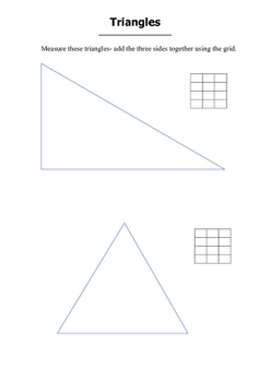 Preview of Angles of a Triangle