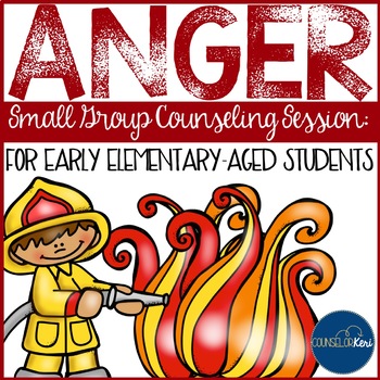 Preview of Anger Body Awareness Small Group Counseling Session for Early Elementary