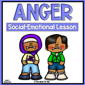 Preview of Anger & Calming Down (FREEBIE) | Self Management | Social Emotional Learning