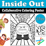 Anger Collaborative Coloring Poster | Inside Out | Final S