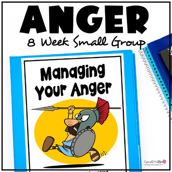 Preview of Anger Control | Anger Management Small Group Counseling Program