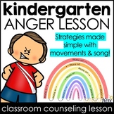 I Feel Angry Counseling Activity: Anger Lesson for Kinderg