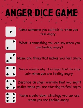 Preview of Anger Dice Game