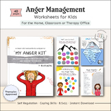 Anger Management Worksheets | Coping Skills Lessons | Ange