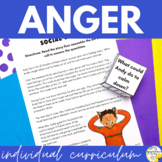 Anger Management Individual Counseling Curriculum + Data Tracking Tools