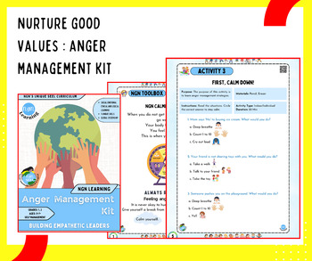 Preview of Anger Management Kit For Educators & Counselors