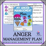 Anger Management Plan I School Counselor Resource I PBIS -