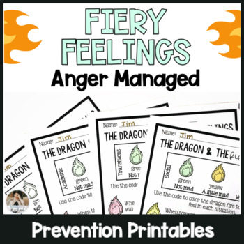 Anger Management Special Education Fiery Feelings Dragon Pack