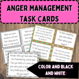 Anger Management Task Cards | Emotional Regulation Scenario Cards