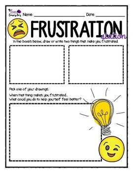 Anger Management Worksheets #1 by TheSchoolCounselor504 | TpT